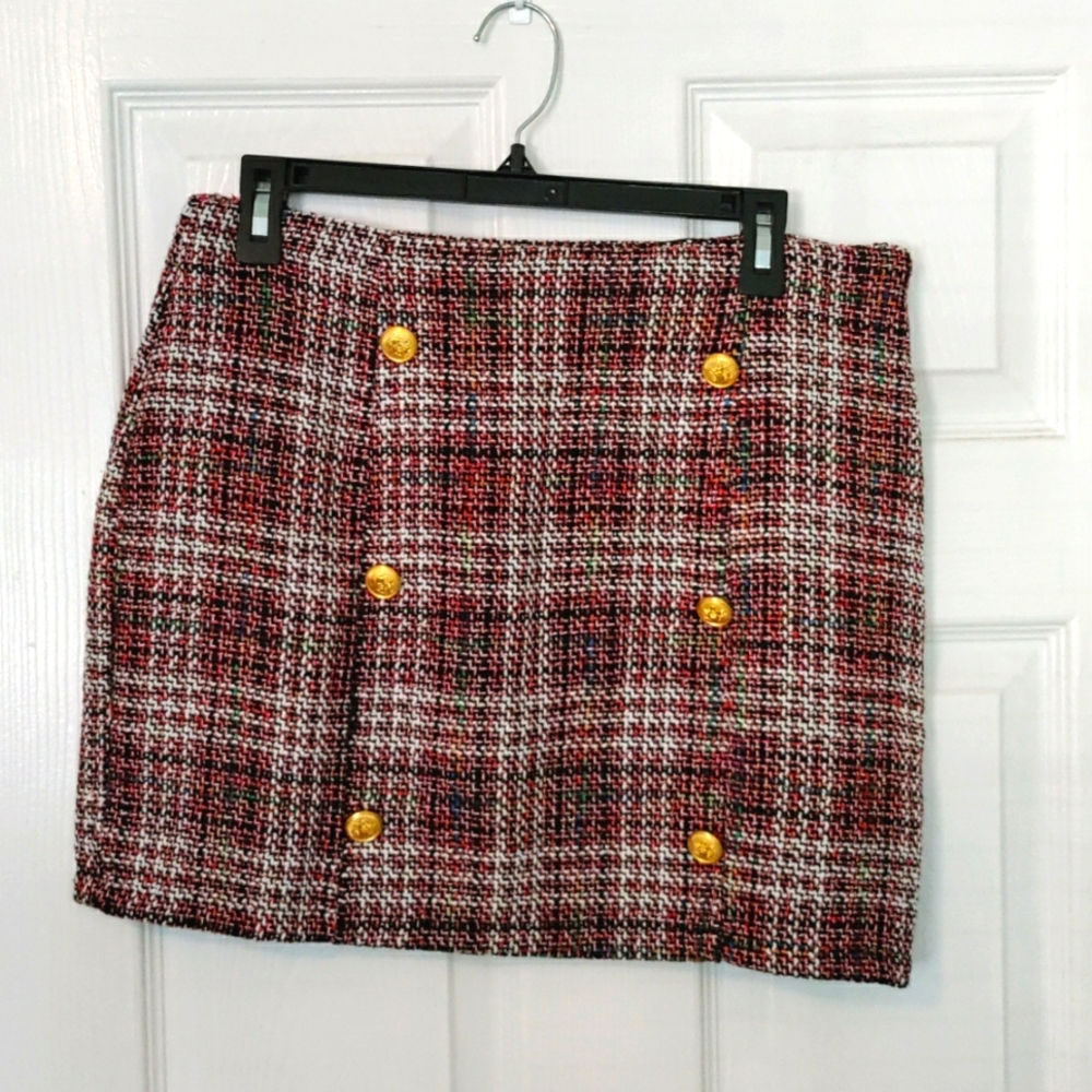 Pretty little things tweed skirt